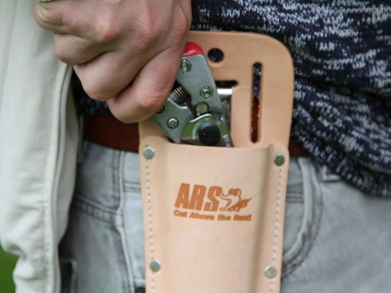 ARS Secateurs Leather Holster